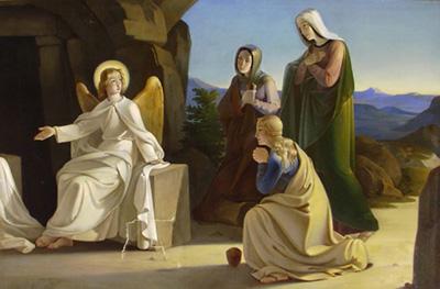 Ludwig Ferdinand Schnorr von Carolsfeld Three Marys at the Tomb of Christ Sweden oil painting art